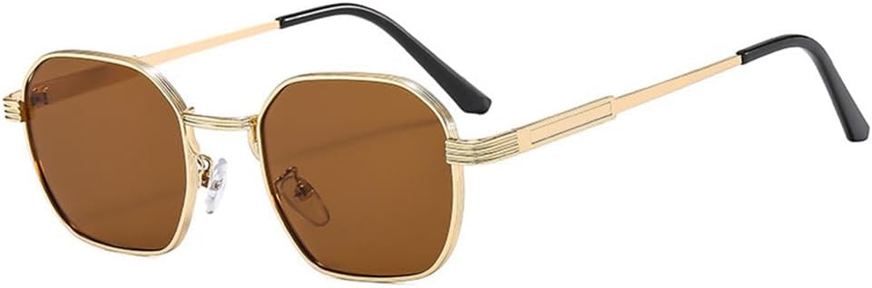 Солнцезащитные очки UV400 с защитой от УФ-излучения — черная градиентная металлическая оправа, разноцветные, в стиле панк, для женщин и мужчин, для бега и активного отдыха UYPTK, Gold-brown
Солнцезащитные очки UV400 с защитой от УФ-излучения — черная градиентная металлическая оправа, разноцветные, в стиле панк, для женщин и мужчин, для бега и активного отдыха UYPTK, Gold-brown