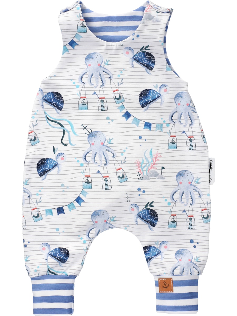 Комбинезон/боди Land-Juwelen Handmade Tintenfisch, Mottled Blue
Комбинезон/боди Land-Juwelen Handmade Tintenfisch, Mottled Blue