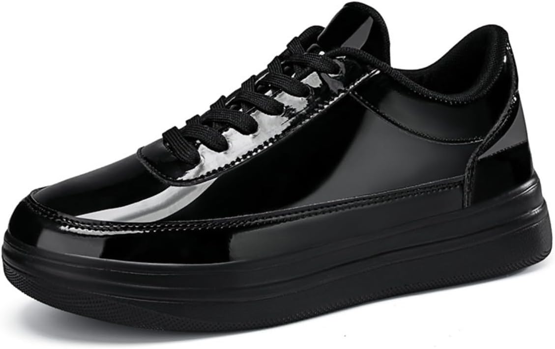 Мужские кожаные кроссовки с широкой колодкой, классические низкие повседневные обувь для прогулок на каждый день, разработанные для комфорта в течение всего дня и подходящие для больших размеров Ctkvbmeoi, черный
Мужские кожаные кроссовки с широкой колодкой, классические низкие повседневные обувь для прогулок на каждый день, разработанные для комфорта в течение всего дня и подходящие для больших размеров Ctkvbmeoi, черный