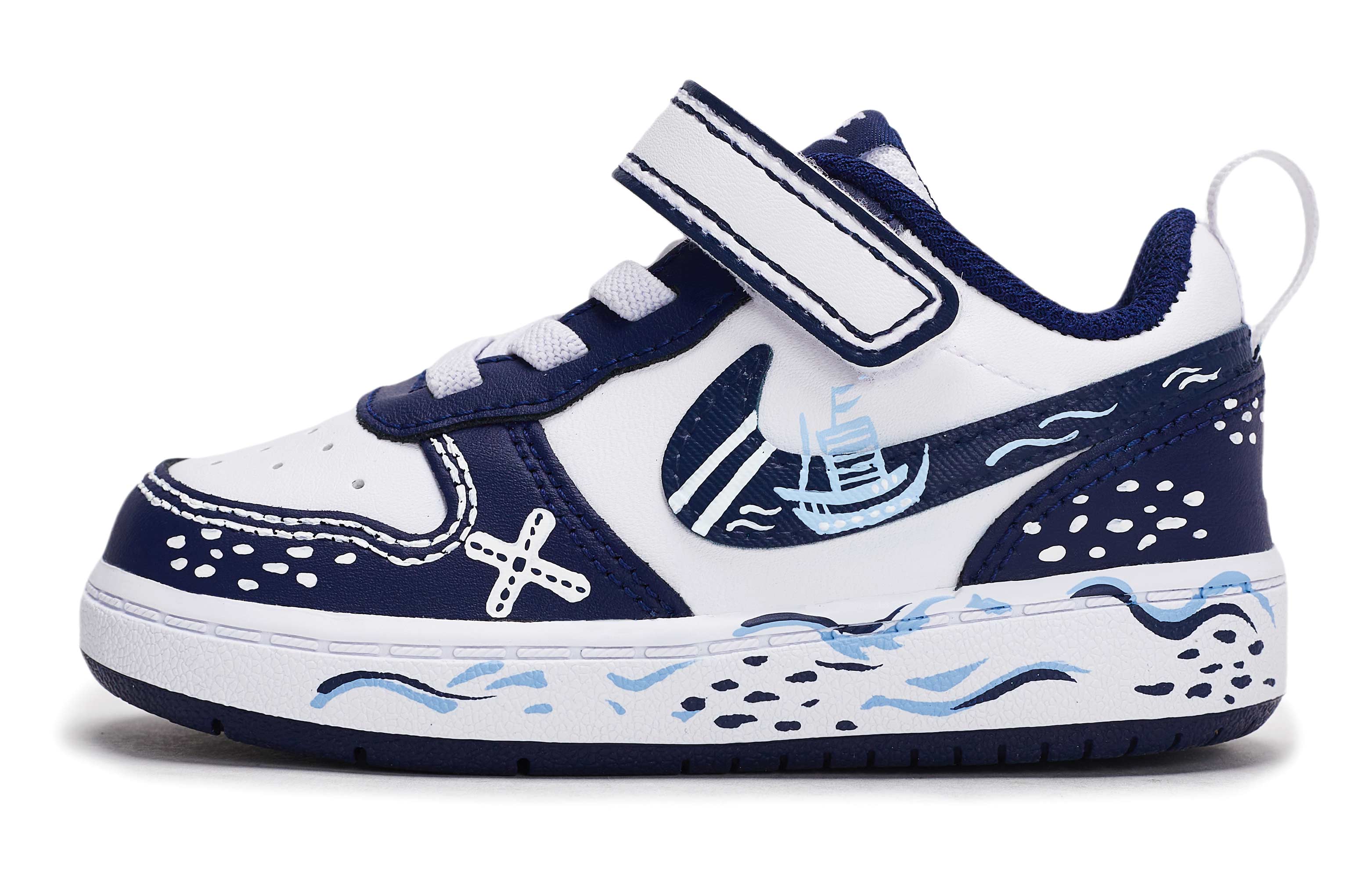 Низкие противоскользящие износостойкие туфли Low 2 для малышей Nike, белый/синий
Низкие противоскользящие износостойкие туфли Low 2 для малышей Nike, белый/синий