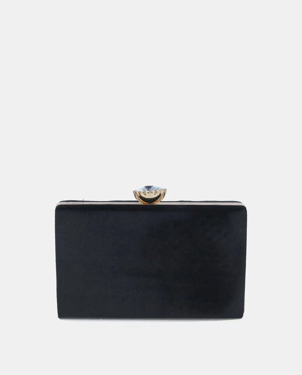 Бархатный клатч Menbur, черный
Бархатный клатч Menbur, черный