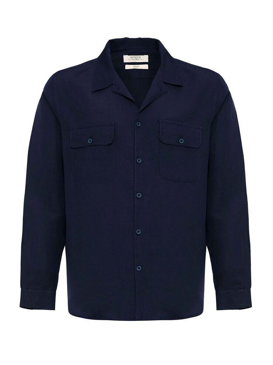 Повседневная рубашка Antioch Regular fit Button Up Shirt, темно-синий
Повседневная рубашка Antioch Regular fit Button Up Shirt, темно-синий