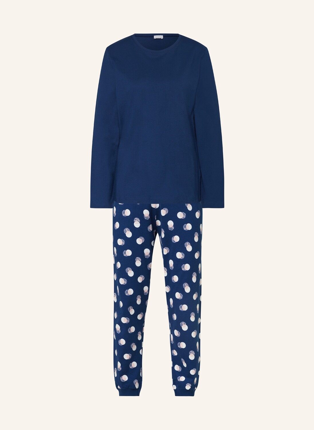 Пижамная серия с нацарапанными точками Mey, синий
Пижамная серия с нацарапанными точками Mey, синий