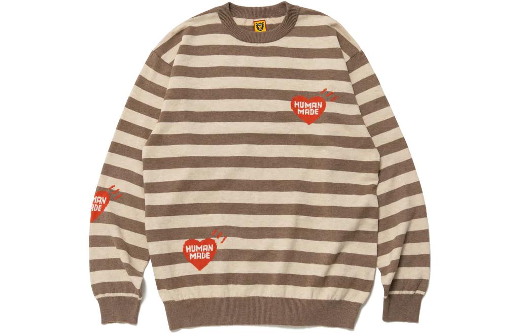 Полосатый длинный свитер HUMAN MADE, желтый
Полосатый длинный свитер HUMAN MADE, желтый