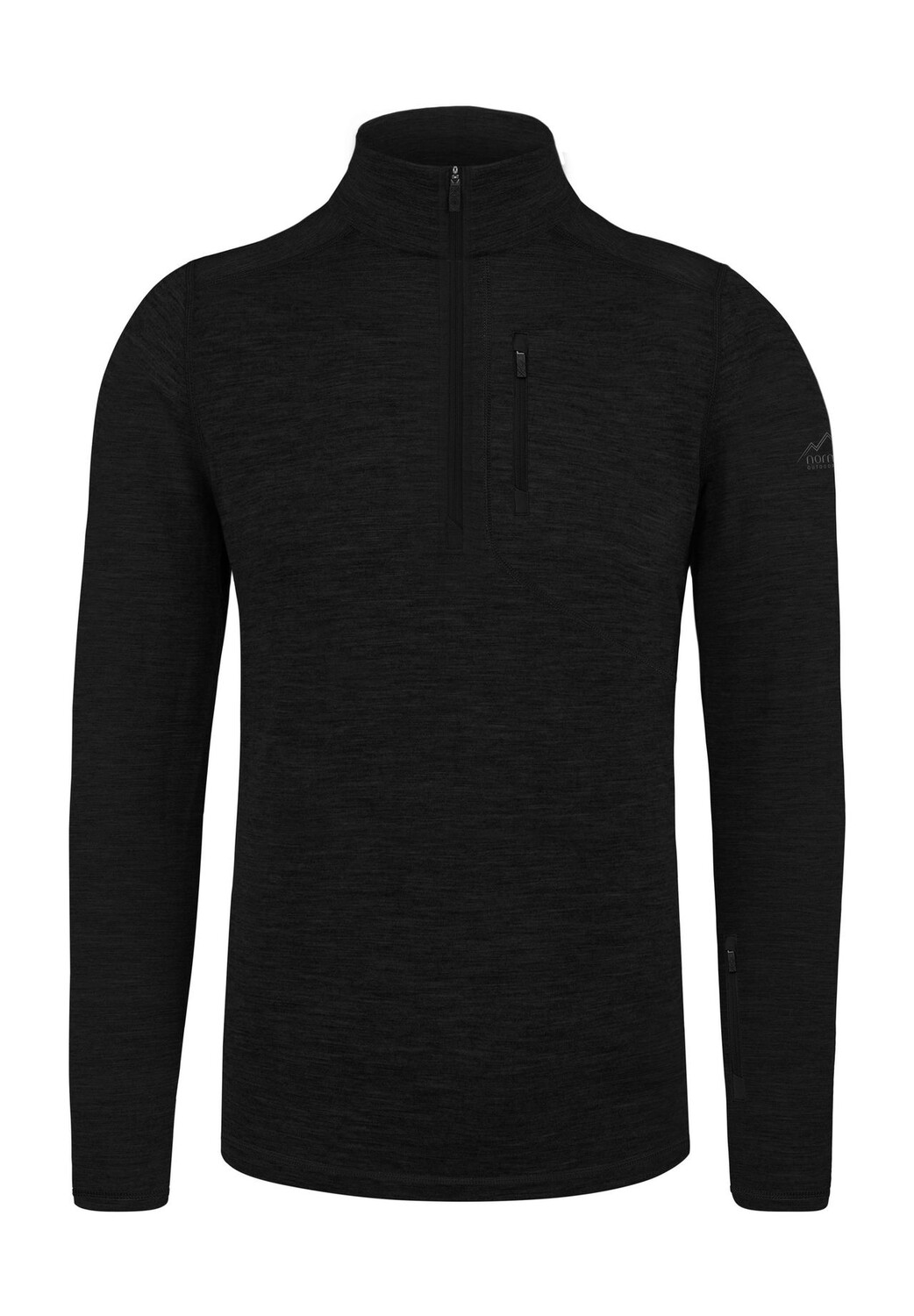 Мужская куртка из шерсти мериноса с длинным рукавом и молнией 1/4 «Милдура» normani, черный
Мужская куртка из шерсти мериноса с длинным рукавом и молнией 1/4 «Милдура» normani, черный