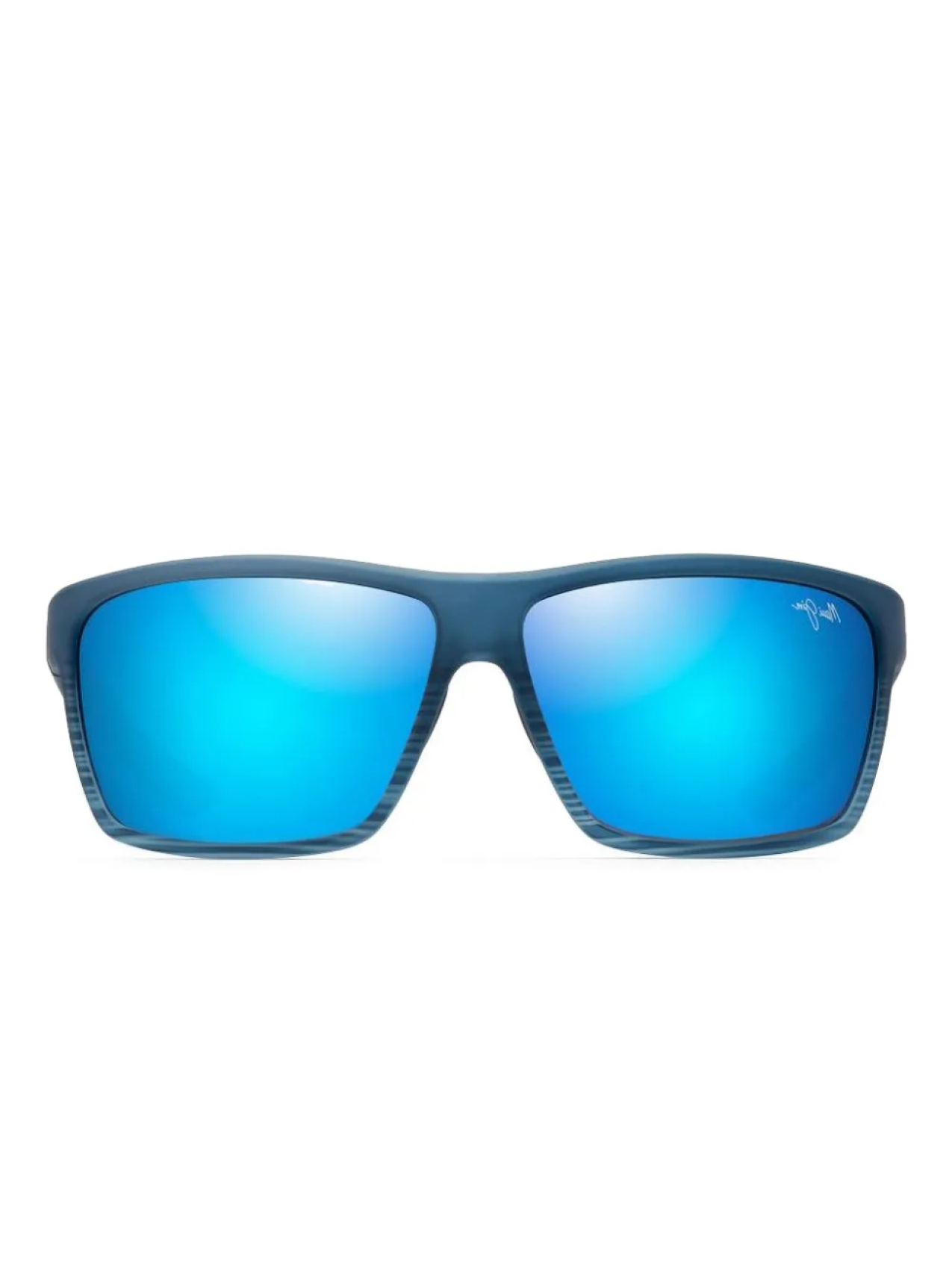 Солнцезащитные очки Maui Jim Alenuihaha в квадратной оправе, синий 
Солнцезащитные очки Maui Jim Alenuihaha в квадратной оправе, синий