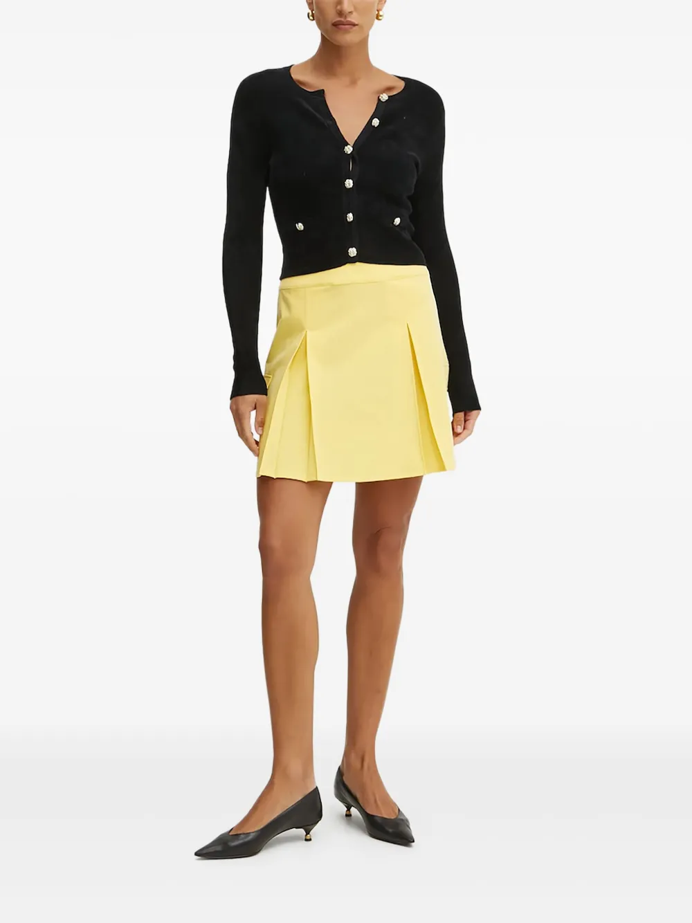 Плиссированная юбка LIU JO, желтый 
Плиссированная юбка LIU JO, желтый