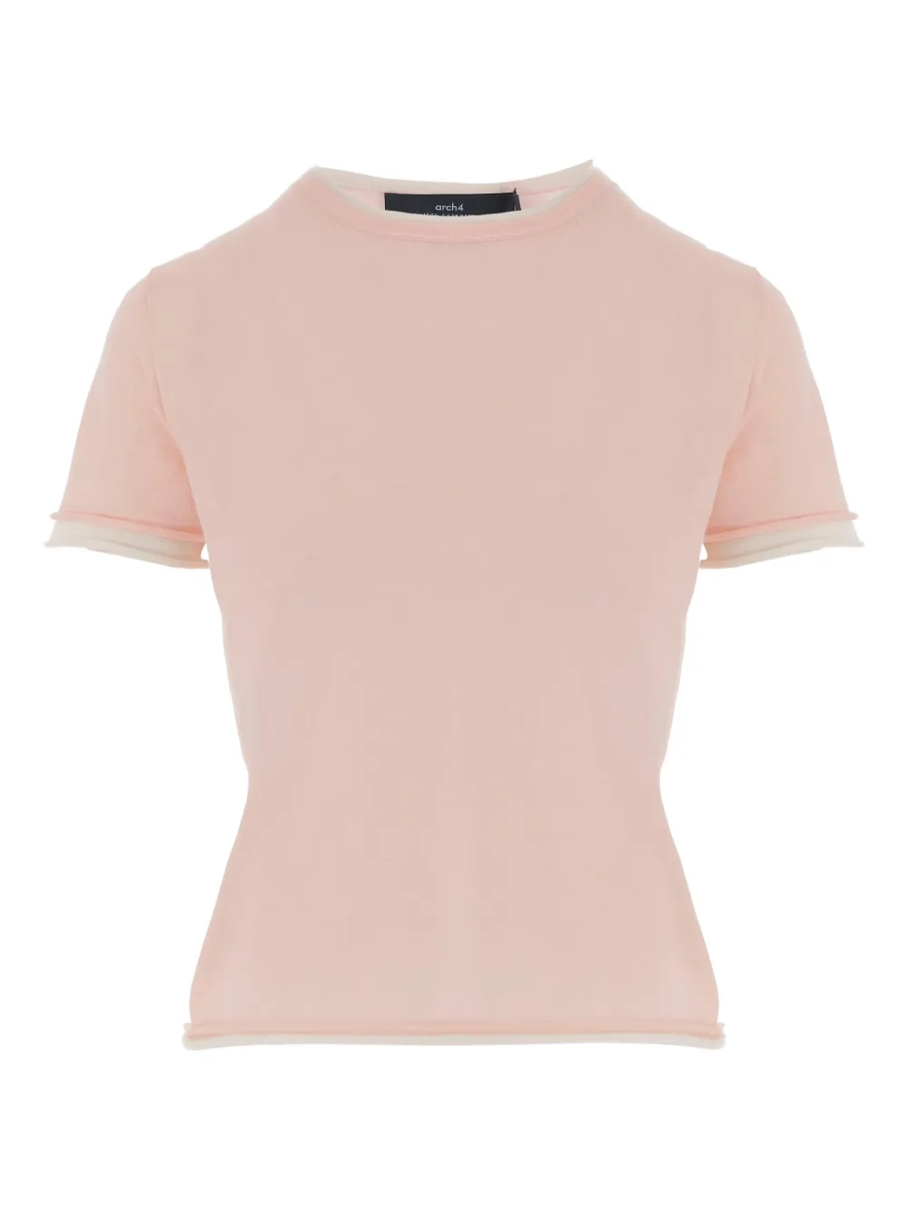 Футболка с контрастной окантовкой и круглым вырезом Arch4, розовый
Футболка с контрастной окантовкой и круглым вырезом Arch4, розовый
