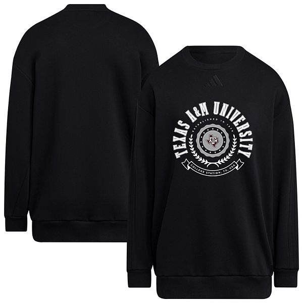 Женский черный oversized свитшот Texas A&M Aggies Adidas
Женский черный oversized свитшот Texas A&M Aggies Adidas