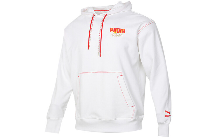 Толстовка мужская белая Puma, белый 
Толстовка мужская белая Puma, белый