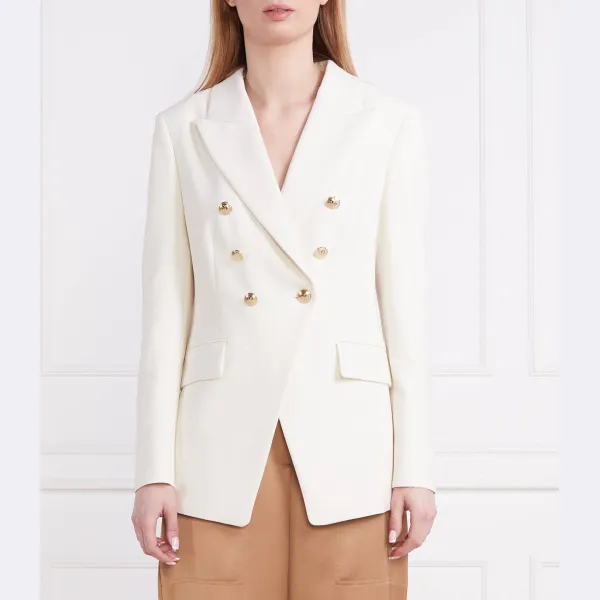 Элегантная куртка из желари классического кроя Boss, бежевый
Элегантная куртка из желари классического кроя Boss, бежевый