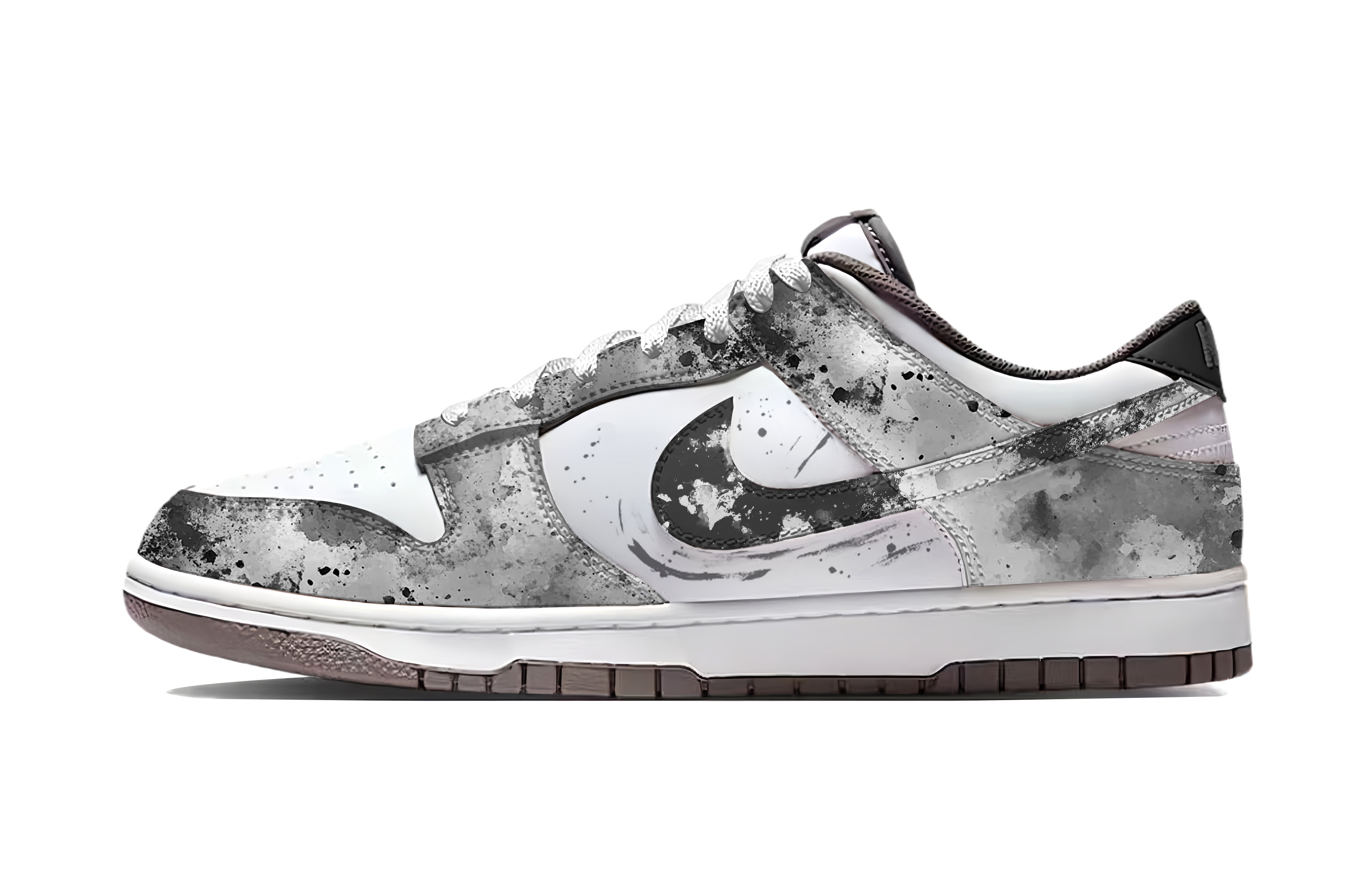 Nike Кроссовки для скейтбординга Dunk Ink Dyed Street с низким верхом, устойчивые к истиранию, мужские, серо-белые
Nike Кроссовки для скейтбординга Dunk Ink Dyed Street с низким верхом, устойчивые к истиранию, мужские, серо-белые