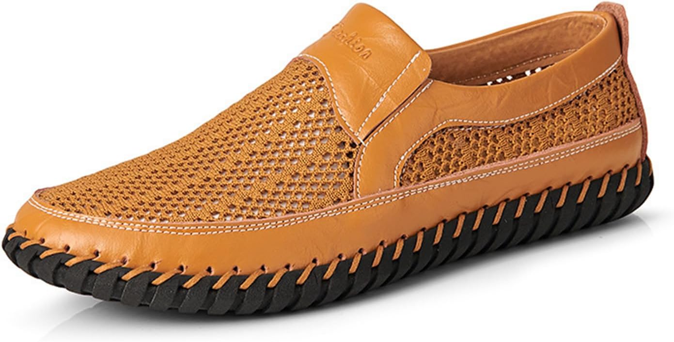 Мужские летние сандалии-лосьоны с вырезами, сетчатые, ручной работы, плоские, повседневные, удобные, дышащие, на липучке, обувь для прогулок, на пляж, нескользящие, водонепроницаемые Botrent, коричневый
Мужские летние сандалии-лосьоны с вырезами, сетчатые, ручной работы, плоские, повседневные, удобные, дышащие, на липучке, обувь для прогулок, на пляж, нескользящие, водонепроницаемые Botrent, коричневый