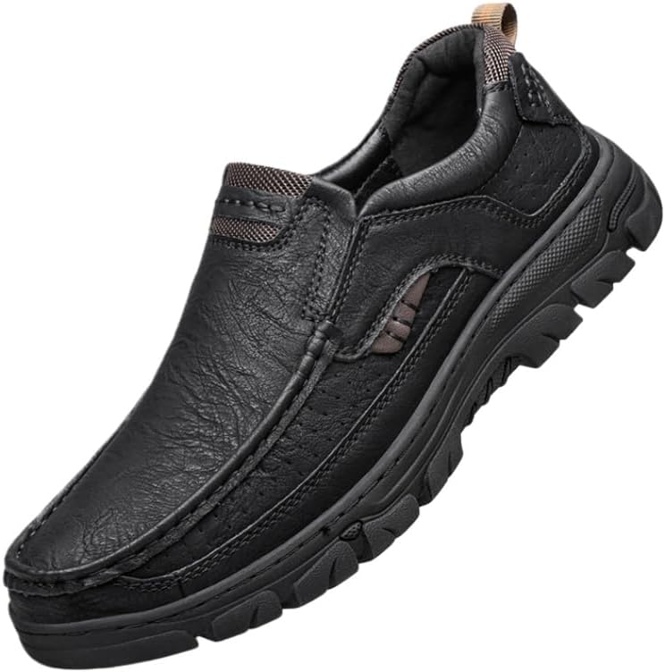 Мужские повседневные кроссовки большого размера, удобные и дышащие, с прочной резиновой подошвой, из дышащей ткани, подходят для походов на свежем воздухе, прогулок и вождения Clolinde, черный
Мужские повседневные кроссовки большого размера, удобные и дышащие, с прочной резиновой подошвой, из дышащей ткани, подходят для походов на свежем воздухе, прогулок и вождения Clolinde, черный