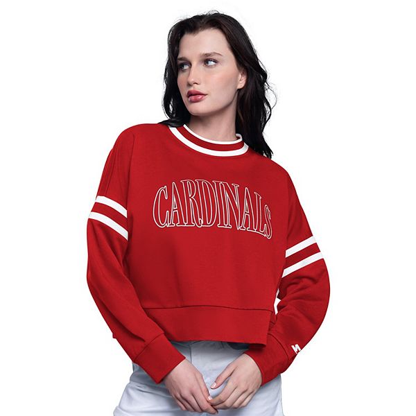 Женский красный свитшот cropped st louis cardinals power play Starter
Женский красный свитшот cropped st louis cardinals power play Starter