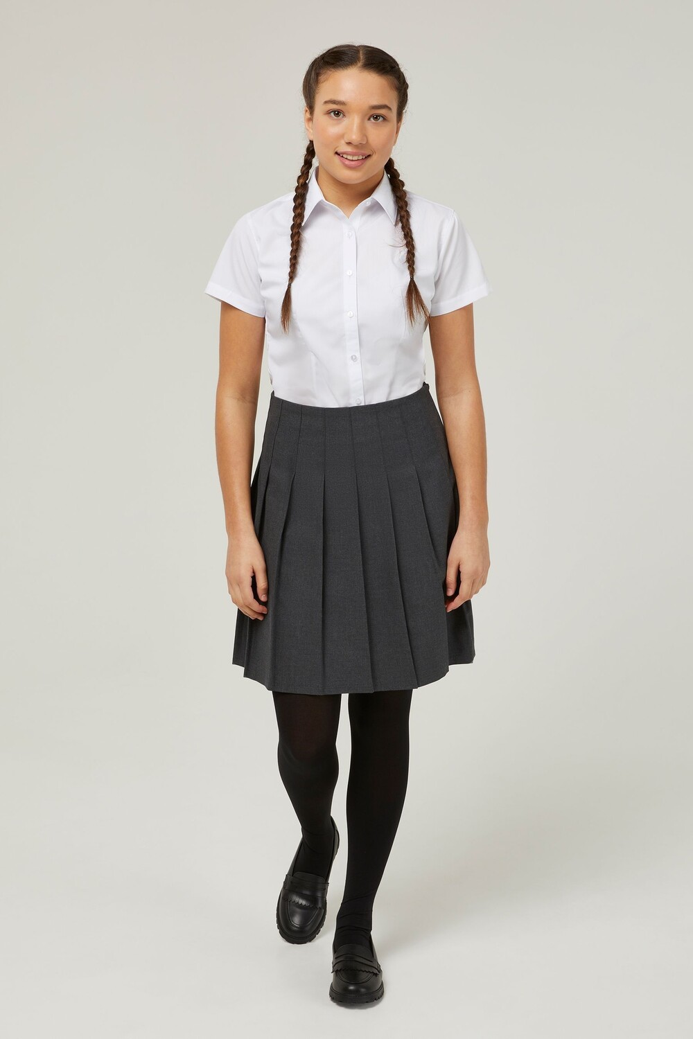 Школьная юбка шириной 20 дюймов с постоянными складками (11–17 лет) Trutex, серый
Школьная юбка шириной 20 дюймов с постоянными складками (11–17 лет) Trutex, серый