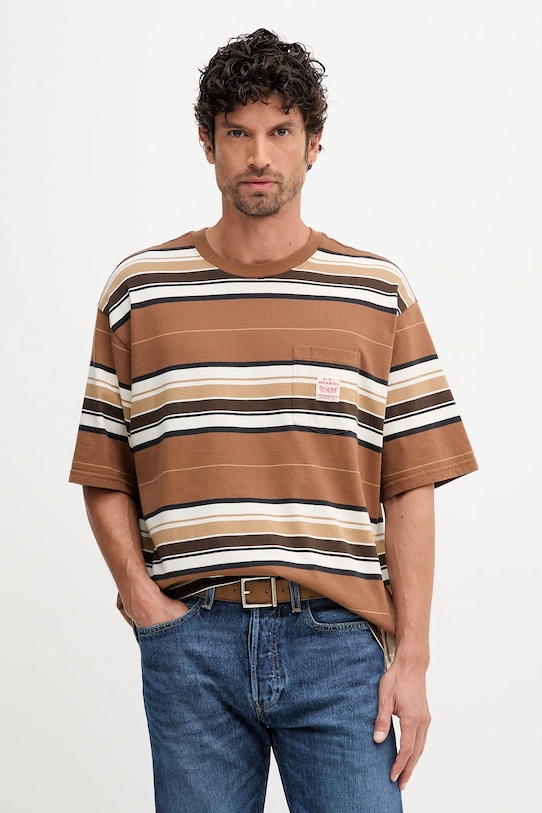 Хлопковая футболка Levi'S, коричневый
Хлопковая футболка Levi'S, коричневый