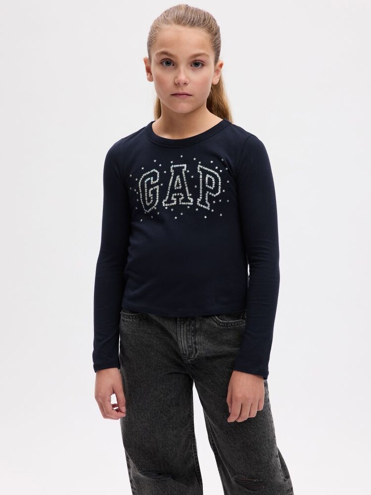 Детская футболка с логотипом Gap, синий
Детская футболка с логотипом Gap, синий