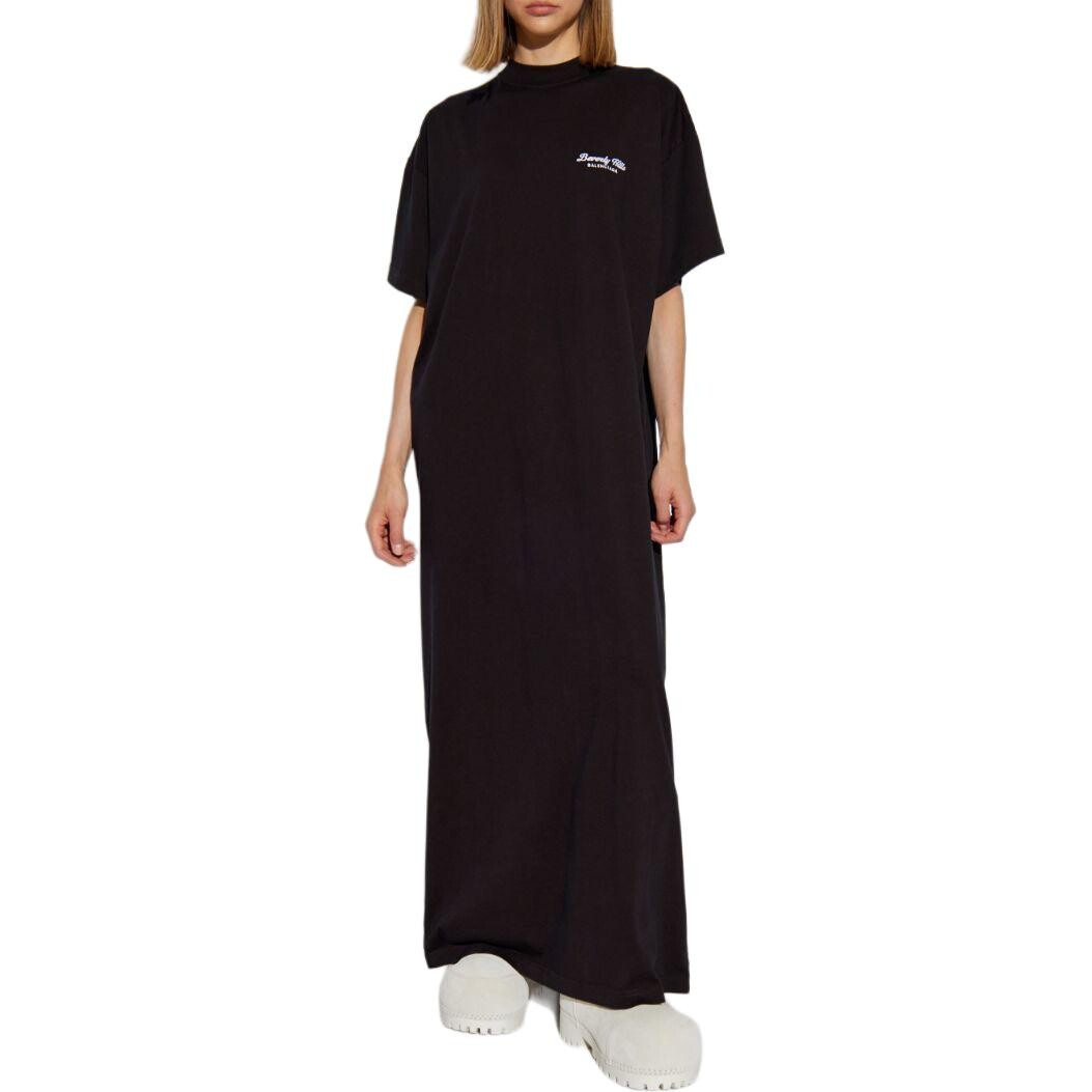 Платье с короткими рукавами женское черное Balenciaga
Платье с короткими рукавами женское черное Balenciaga