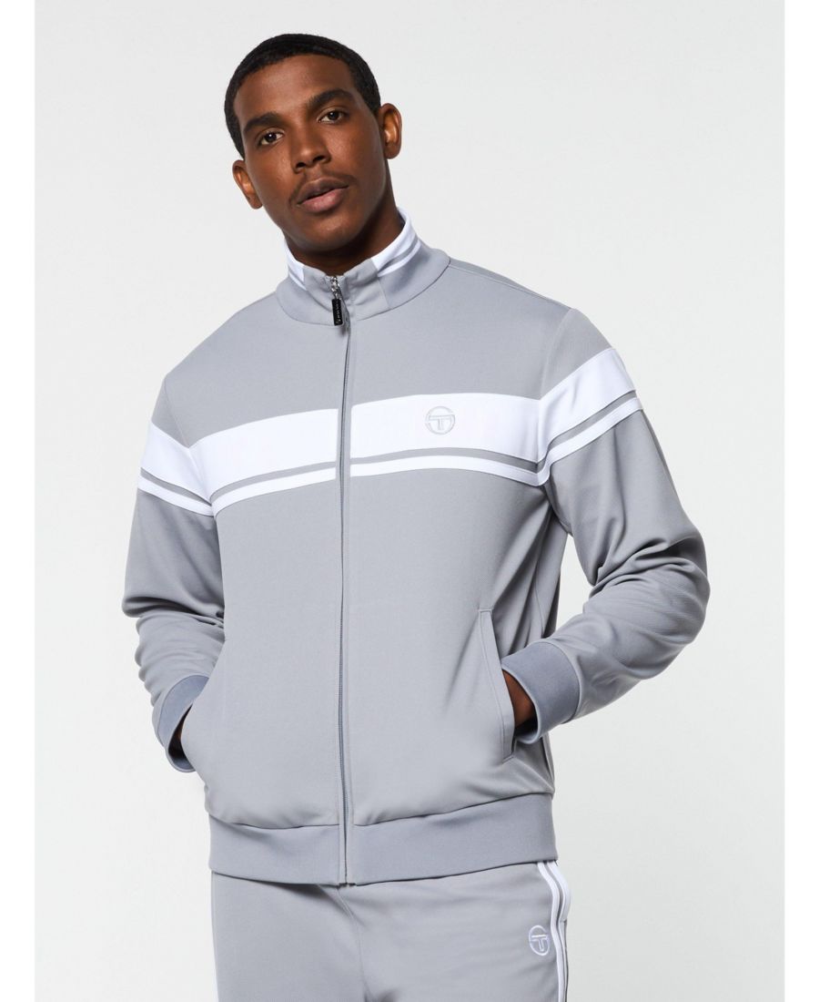 Мужская спортивная куртка Damarindo Archivio Sergio Tacchini, Sleet/white
Мужская спортивная куртка Damarindo Archivio Sergio Tacchini, Sleet/white