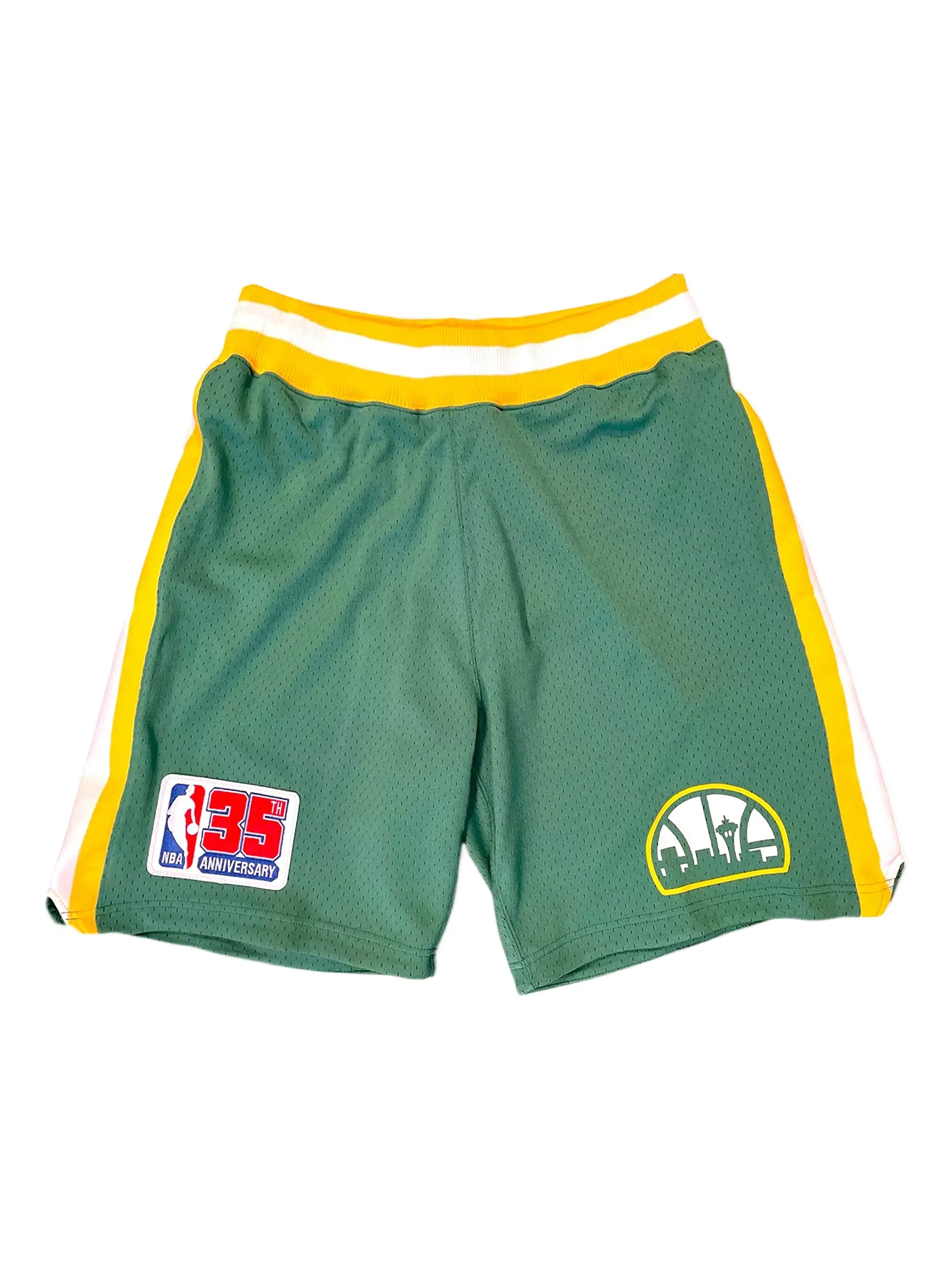 Шорты Seattle SuperSonics Hardwood Classics 1980/81 Mitchell & Ness, зеленый
Шорты Seattle SuperSonics Hardwood Classics 1980/81 Mitchell & Ness, зеленый