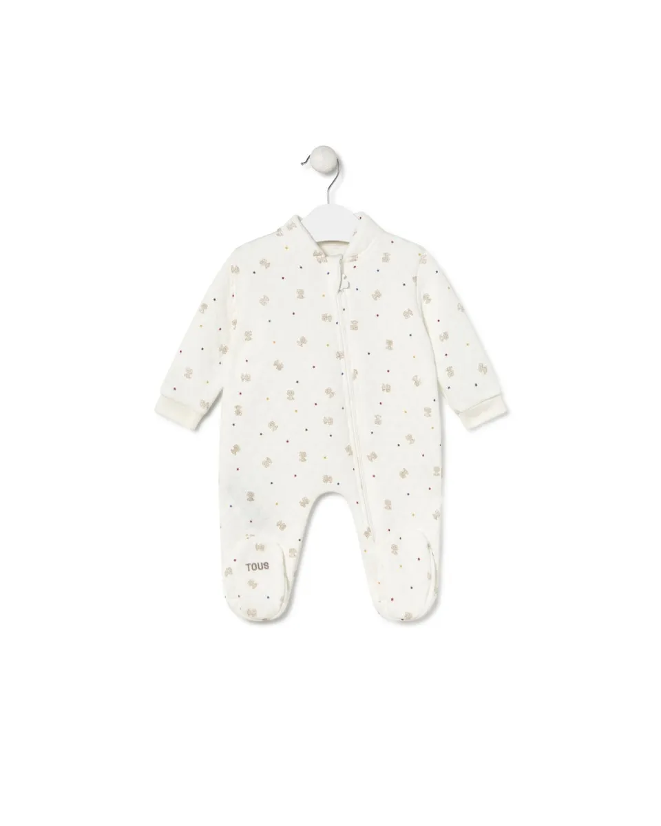 Комбинезон для младенца без ножек из вельветового хлопка с наполнителем Tous, светло-бежевый
Комбинезон для младенца без ножек из вельветового хлопка с наполнителем Tous, светло-бежевый