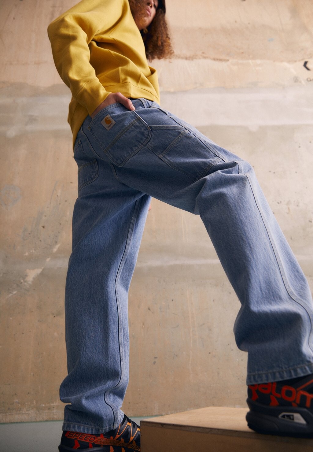 Джинсы свободного кроя Carhartt WIP SINGLE KNEE PANT SMITH, цвет Blue Stone
Джинсы свободного кроя Carhartt WIP SINGLE KNEE PANT SMITH, цвет Blue Stone