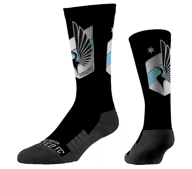 Хромированные носки Strideline Minnesota United FC
Хромированные носки Strideline Minnesota United FC