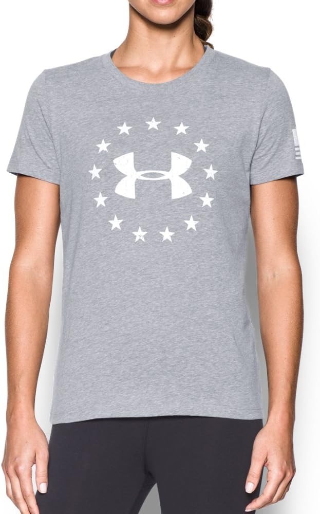 Under Armour Women's Freedom Logo футболка с коротким рукавом, True Gray Heather/ White, Белый, Under Armour Women's Freedom Logo футболка с коротким рукавом, True Gray Heather/ White
Under Armour Women's Freedom Logo футболка с коротким рукавом, True Gray Heather/ White, Белый, Under Armour Women's Freedom Logo футболка с коротким рукавом, True Gray Heather/ White