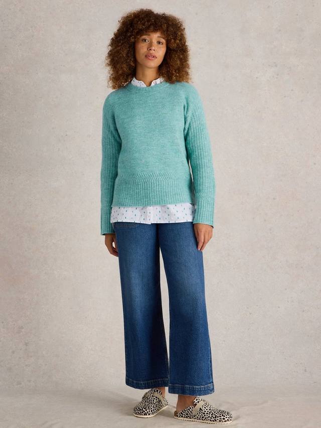 Джемпер-суфле софия White Stuff, средний синий
Джемпер-суфле софия White Stuff, средний синий