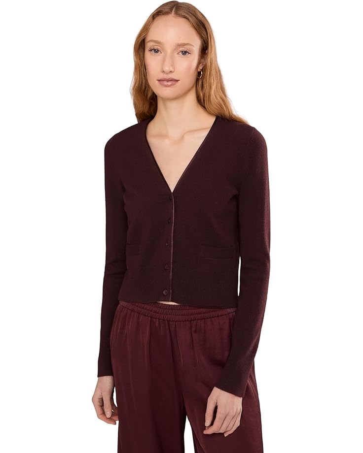 Женский кардиган Vince Satin Button V-Neck, Oxblood
Женский кардиган Vince Satin Button V-Neck, Oxblood