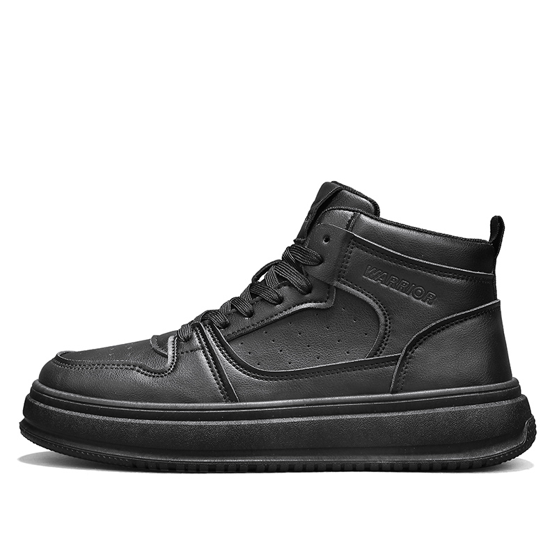 WARRIOR Кроссовки для скейтбординга мужские High top Black
WARRIOR Кроссовки для скейтбординга мужские High top Black