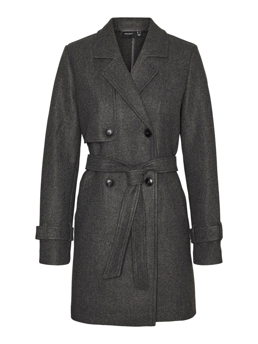Тренч VERO MODA Between-Seasons Coat VMPopamy, темно-серый
Тренч VERO MODA Between-Seasons Coat VMPopamy, темно-серый