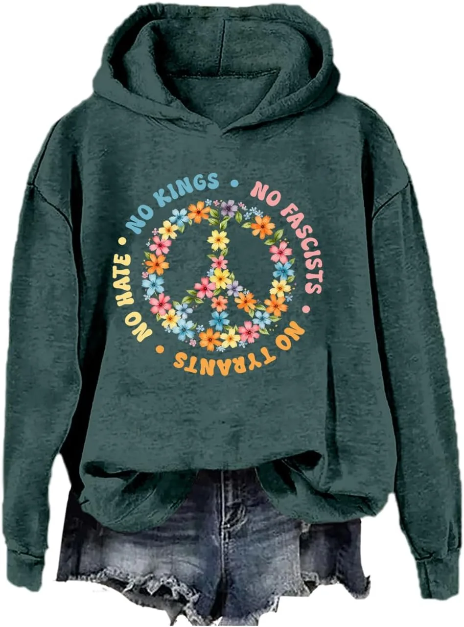 Толстовка No Kings No Fascists с антифашистским принтом SIMJEW
Толстовка No Kings No Fascists с антифашистским принтом SIMJEW
