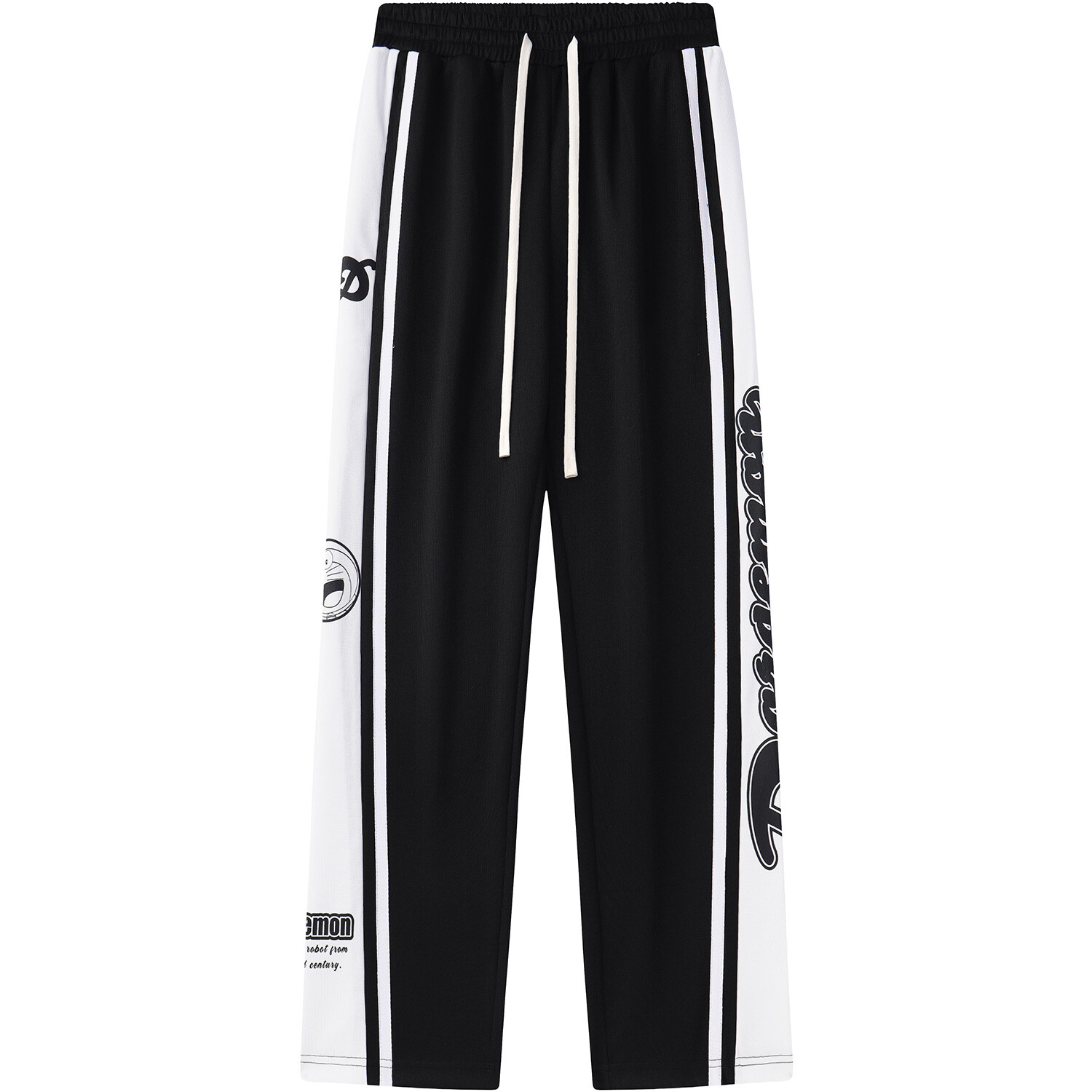 Трикотажные спортивные штаны унисекс Doraemon, Черный
Трикотажные спортивные штаны унисекс Doraemon, Черный