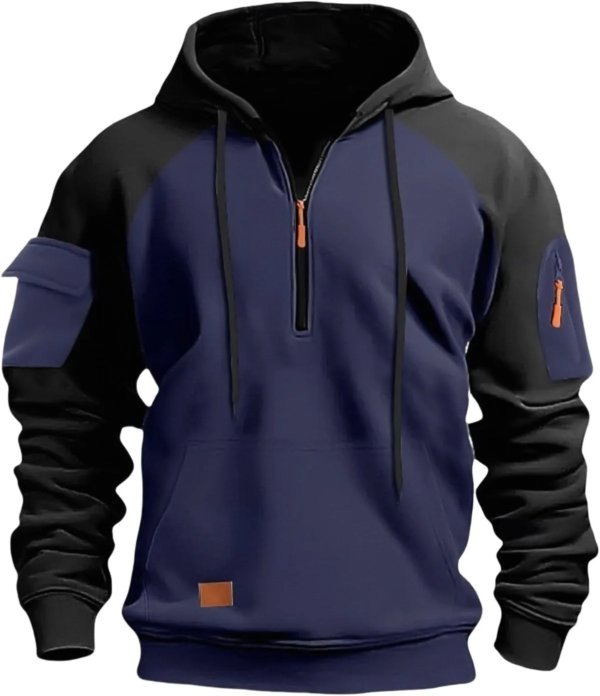 Толстовка evzosrz Quarter Zip Pullover с капюшоном и карманами
Толстовка evzosrz Quarter Zip Pullover с капюшоном и карманами