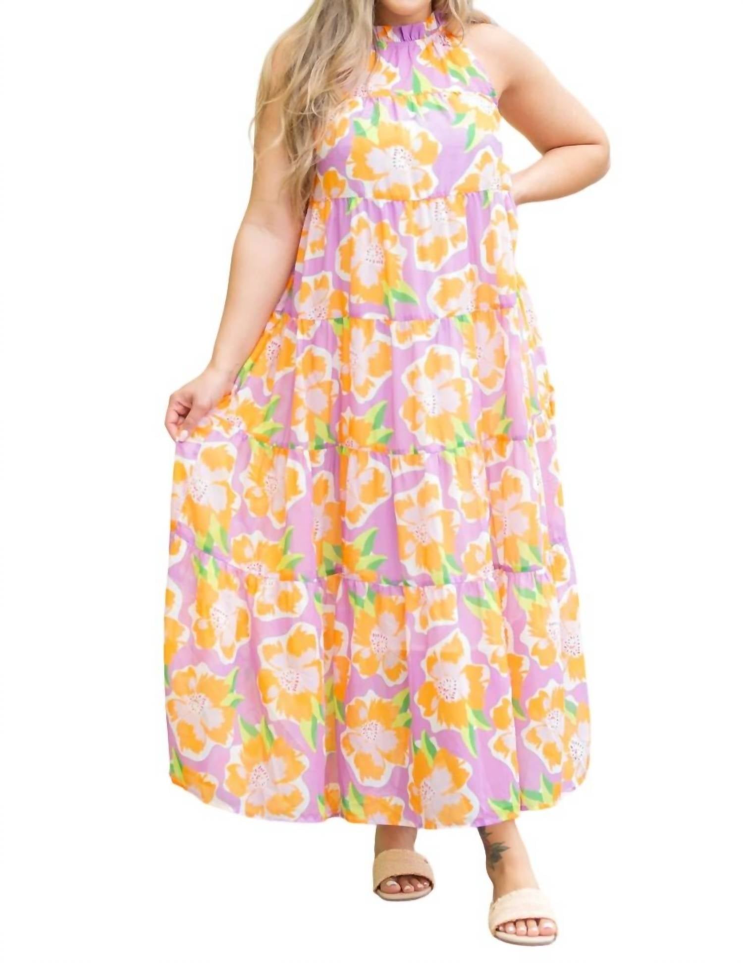 Платье Бетани в цвете «Sea Flower» сиреневого цвета MICHELLE MCDOWELL
Платье Бетани в цвете «Sea Flower» сиреневого цвета MICHELLE MCDOWELL