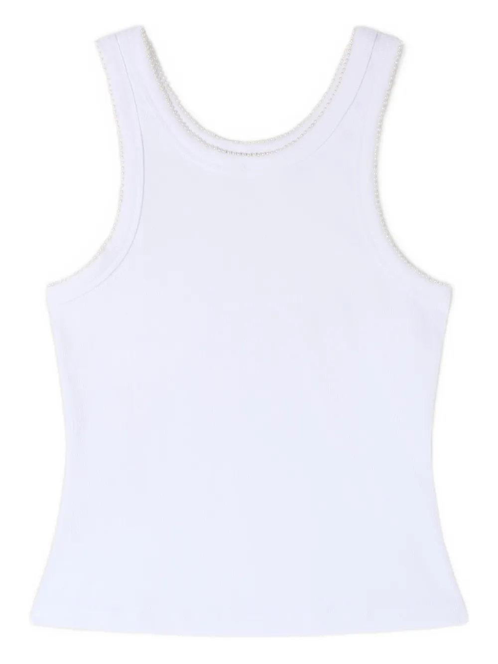 Рифленый топ с бусинами Sandro, белый
Рифленый топ с бусинами Sandro, белый