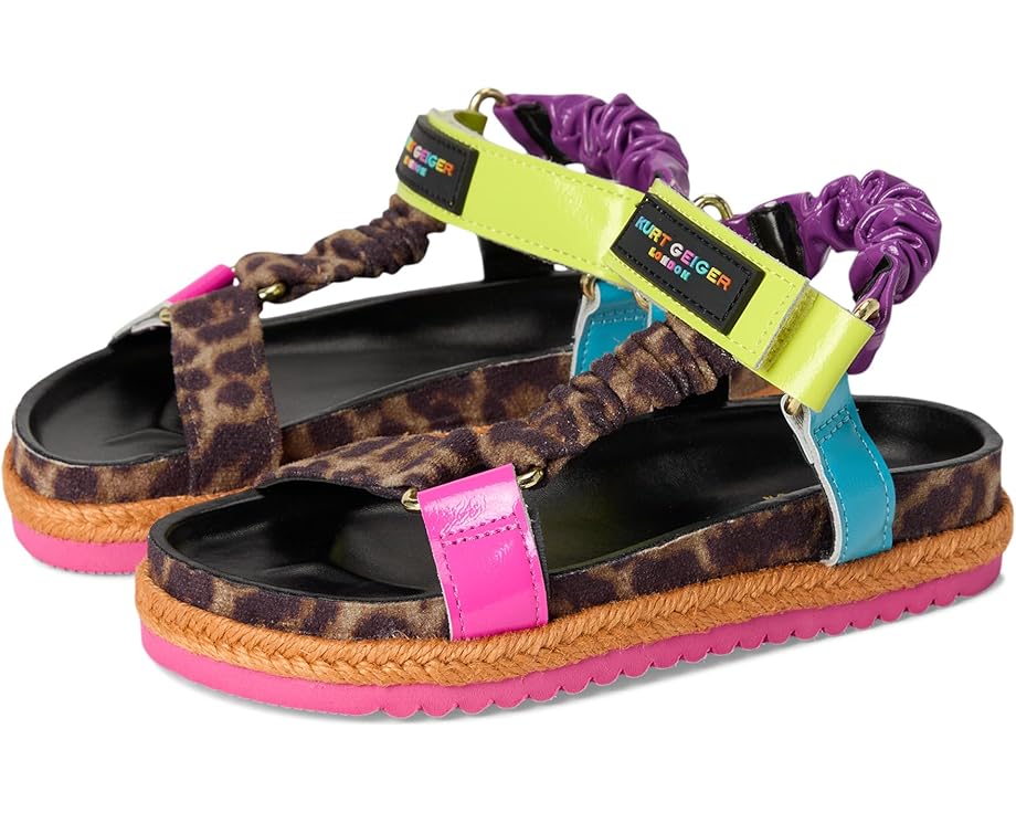 Сандалии Kurt Geiger London Kids Mini Orion Espadrille, цвет Leopard Neon Multi 1
Сандалии Kurt Geiger London Kids Mini Orion Espadrille, цвет Leopard Neon Multi 1