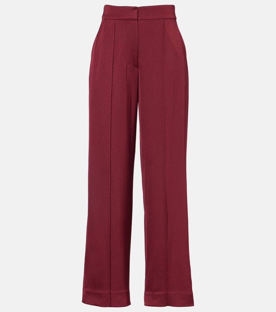 Широкие брюки Kyra из сатина Simkhai, Red
Широкие брюки Kyra из сатина Simkhai, Red