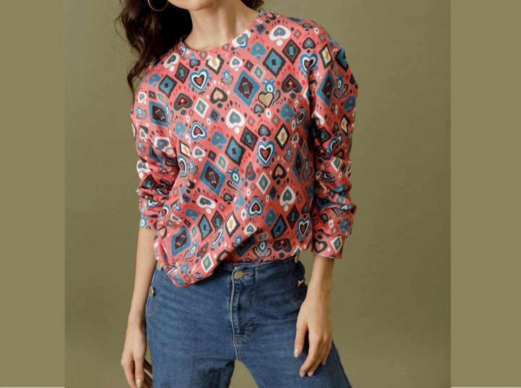 Свитшот Tessa розового цвета EMILY LOVELOCK
Свитшот Tessa розового цвета EMILY LOVELOCK