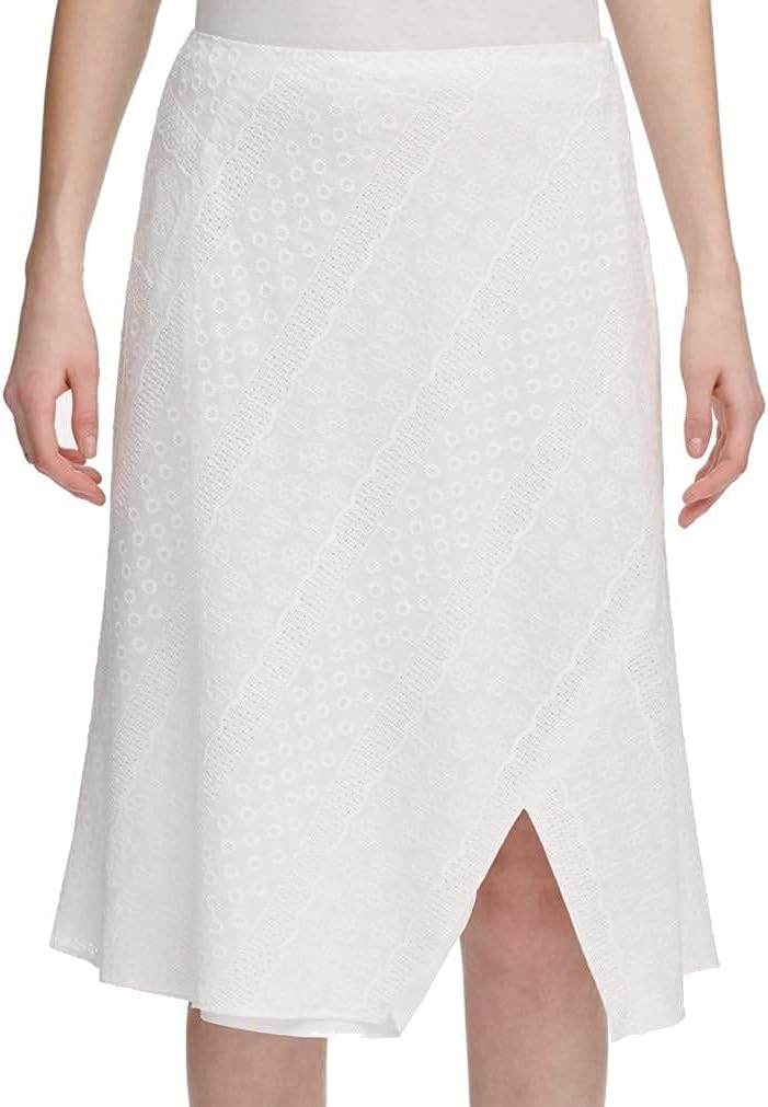 Женская хлопковая юбка-трапеция CALVIN KLEIN с вышитыми люверсами, Soft White
Женская хлопковая юбка-трапеция CALVIN KLEIN с вышитыми люверсами, Soft White