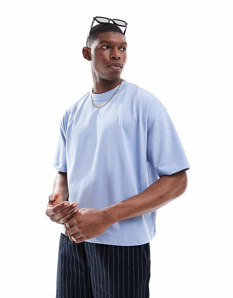 Футболка свободного кроя ASOS DESIGN плотная, свободного кроя, синего цвета - MBLUE
Футболка свободного кроя ASOS DESIGN плотная, свободного кроя, синего цвета - MBLUE