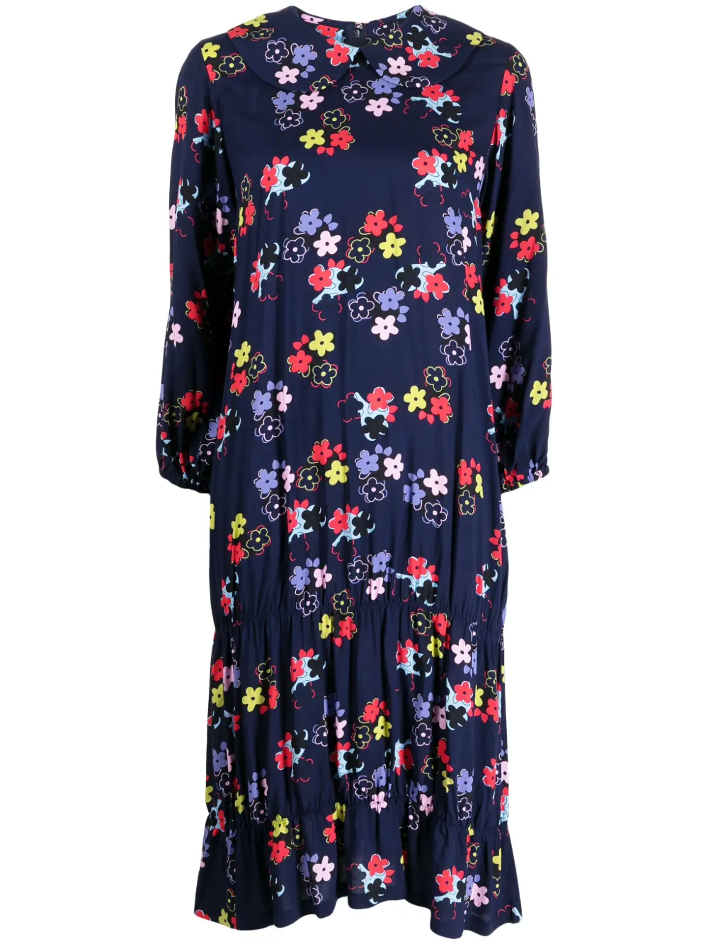 Платье миди с воротником Питер Пэн и цветочным принтом Comme Des Garçons Girl, синий
Платье миди с воротником Питер Пэн и цветочным принтом Comme Des Garçons Girl, синий