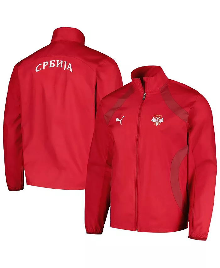 Мужская красная худи-куртка на молнии Serbia National Team 2024 Pre-Match Puma
Мужская красная худи-куртка на молнии Serbia National Team 2024 Pre-Match Puma