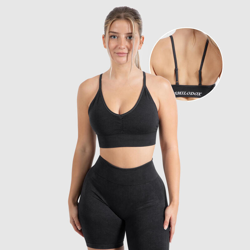 Спортивный бюстгальтер Smilodox, черный
Спортивный бюстгальтер Smilodox, черный