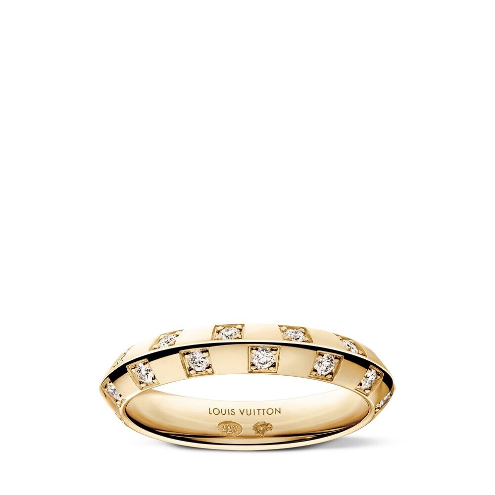 Кольцо Le Damier de Louis Vuitton Small, желтое золото и бриллианты, золотой
Кольцо Le Damier de Louis Vuitton Small, желтое золото и бриллианты, золотой