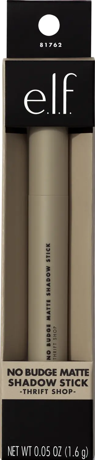 Тени для век e.l.f. Cosmetics No Budge Matte Shadow Stick Thrift Shop
Тени для век e.l.f. Cosmetics No Budge Matte Shadow Stick Thrift Shop