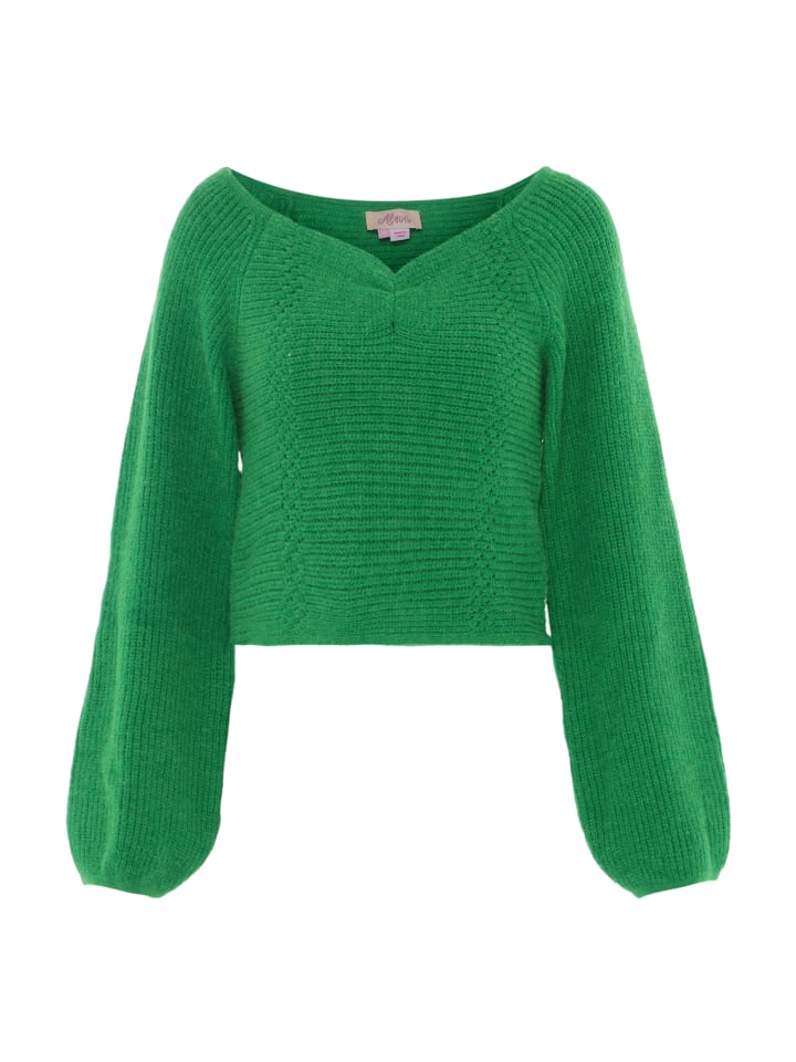 Женский свитер травянисто-зеленого цвета faina
Женский свитер травянисто-зеленого цвета faina