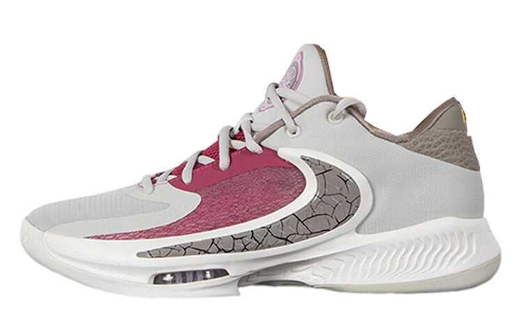 Кроссовки Nike Freak 4 Basketball, белый/серый/темно-розовый
Кроссовки Nike Freak 4 Basketball, белый/серый/темно-розовый